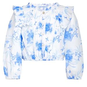 LoveShackFancy Girls Oda Top